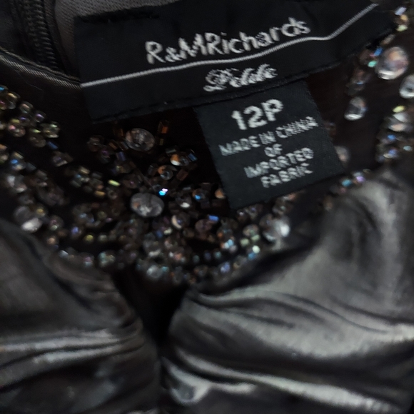 R&M Richards Evening Dress Size 12p - Picture 4 of 7